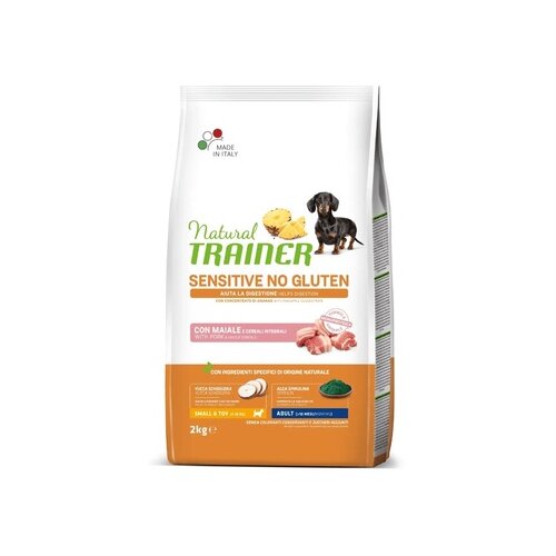 Natural trainer No Gluten Adult Mini - svinjina 2 kg Slike
