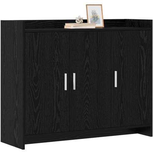  Kreveta Crni hrast 98,5 x 33 x 80 cm Konstruirano drvo Slike