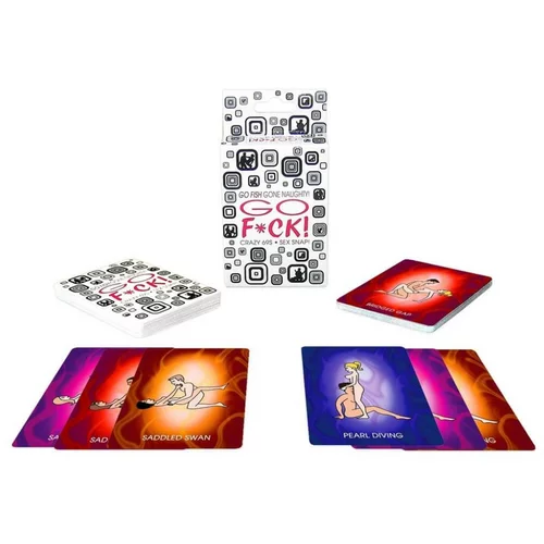 tease &amp; please GO F*CK - kartaška igra Kama Sutra (52 kom)