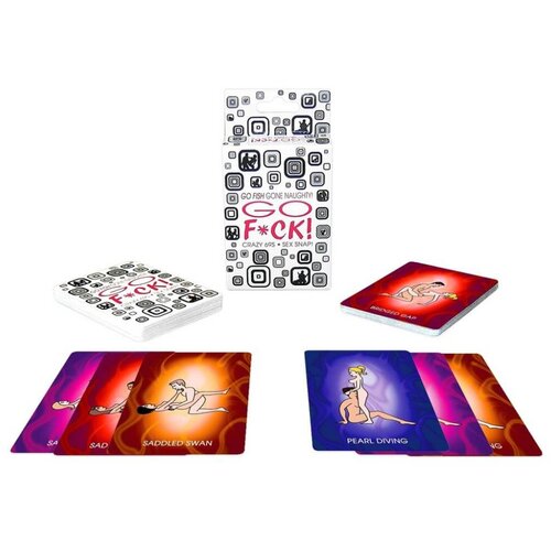 Tease &amp;amp;amp; please GO F*CK - karta&amp;scaron;ka igra Kama Sutra (52 kom) Slike