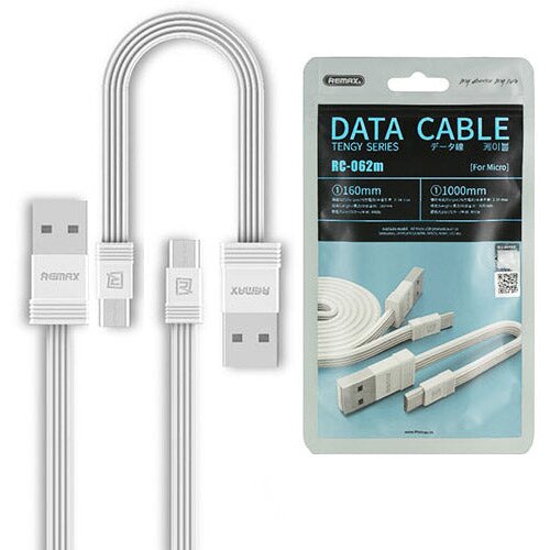 Remax set od 2 jaka i fleksibilna USB - micro USB kabela 1m/ 16cm Slike
