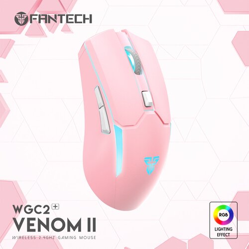 Fantech miš wireless gaming WGC2+ venom II sakura Cene
