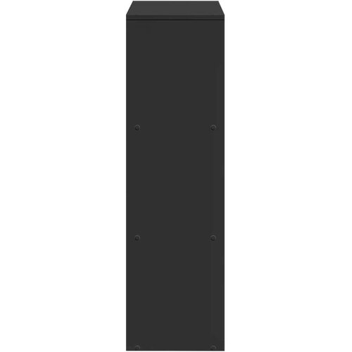 vidaXL Pregrada / regal za knjige 3 razina crni 99x29x99 cm drveni Cijene