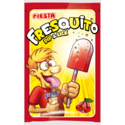 Fiesta Fresquito lizalice tre&amp;scaron;nja s kiselim prahom 680g / kutija 40 kom / XXL Slike
