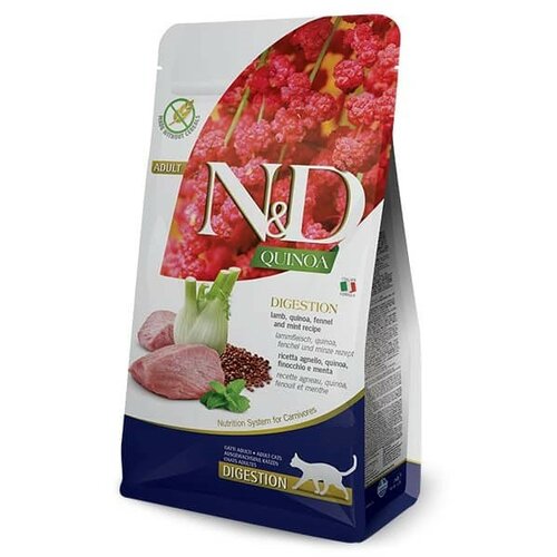Farmina n&d quinoa digestion hrana za mačke, ukus jagnjetine, 300g Cene