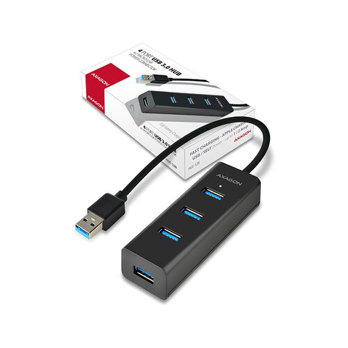Axagon HUE-S2B USB 3.0 hub, crno Slike