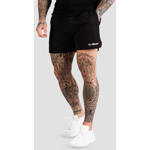 GymBeam muški šorc trn black Slike