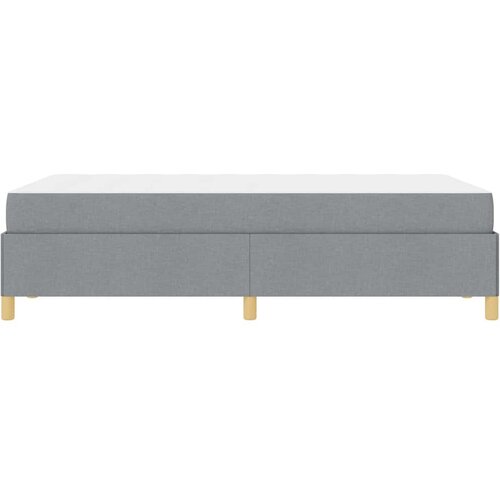  Krevetna konstrukcija Svijetlo siva 120 x 200 cm tkanina Slike