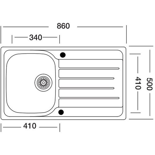 Sink Solution a line 860x500-lux 1x Slike
