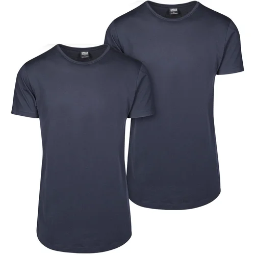 UC Men Shaped Long Tee 2-Pack navy/navy