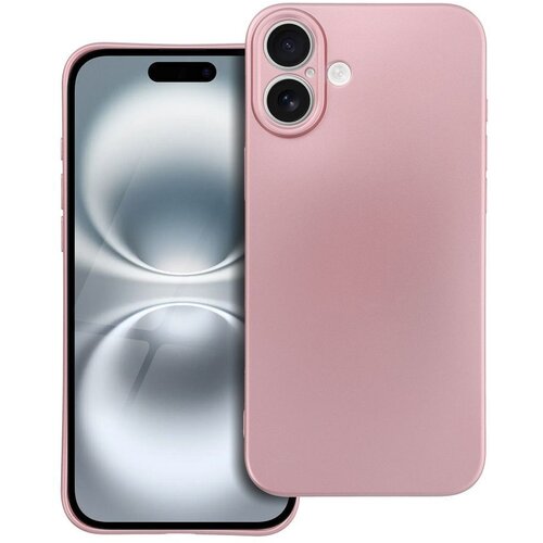  Futrola METALLIC CASE za iPhone 16 Plus (6.7) roze Cene