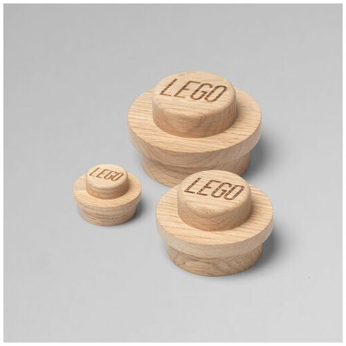 Lego drvene kuke za kačenje od hrastovine 3 komada Cene