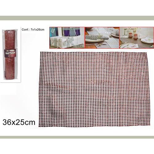  PODMETAČ STRASS 25*36CM CRVENI Cijene