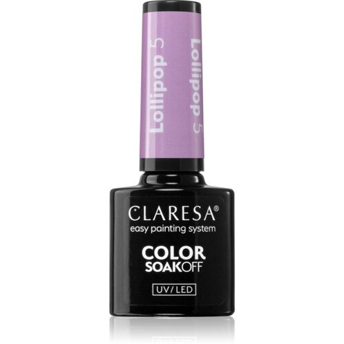 Claresa SoakOff UV/LED Color Lollipop gel lak za nohte odtenek 5 g Cene