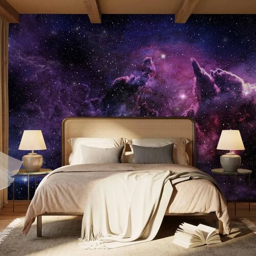  Foto tapeta - Purple Nebula 98x70 Slike