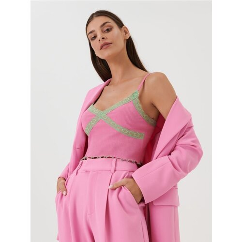 Sinsay Crop top u stilu negližea Cijene