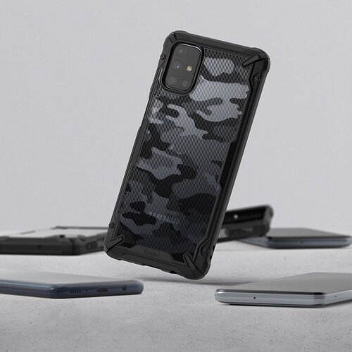 Ringke Fusion X Design izdržljiva futrola za Samsung Galaxy M31s Camo crna Cijene