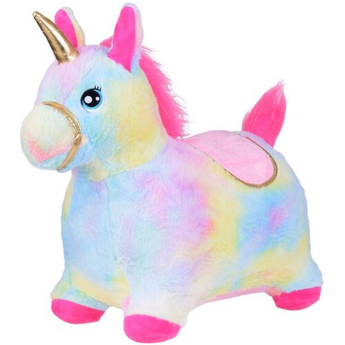  Konj poni jumper na napuhavanje duga jednorog pli&scaron; + pumpa za5444 Cijene