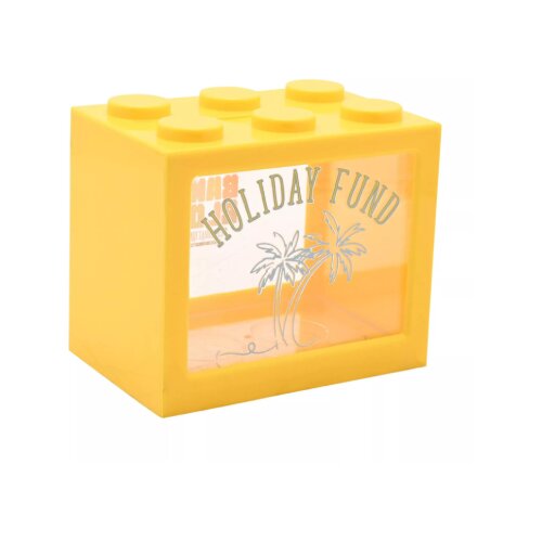 Widdop &amp;amp; Co. Kasica - Bank Blox, Holiday Fund, Yellow Slike