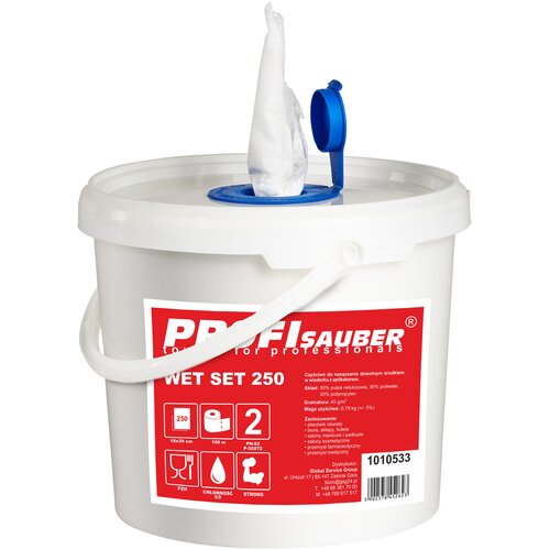 PROFI SAUBER Krpe v vedru z dozirnikom za namakanje ProfiSauber WET SET 250, (21400111) Slike