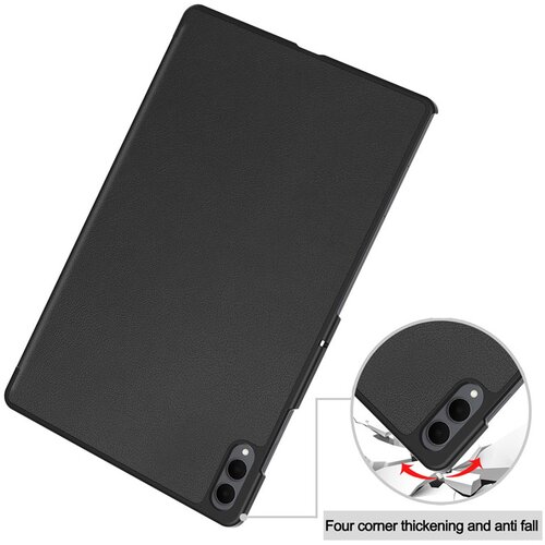 Maska za Samsung Tab S11 Ultra/ X930B na preklop Tablet Stripes crna Slike
