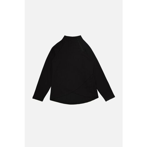 Trendyol Black Collar Detailed Sports Sweatshirt Slike