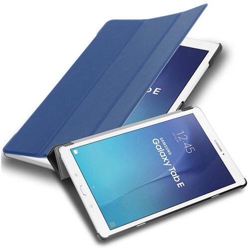 Cadorabo Ohi&scaron;je tablete združljiv s Samsungom v Jersey Temno modro - ultra tanek za&scaron;čitni pokrov brez samodejnega zbujanja in funkcije stojala, (20608343) Cene