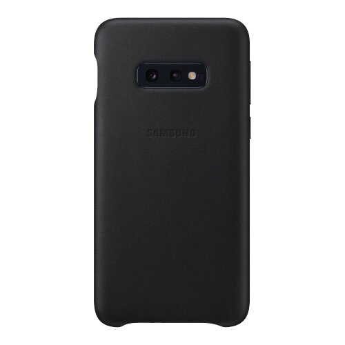 Samsung original usnjen ovitek ef-vg970lbe za galaxy s10e g970 - zaščita zadnjega dela - črna Cene
