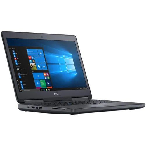 Dell Obnovljeno - znaki rabe - Mobilna delovna postaja RNW 15,6" Precision 7520 i7-7820HQ / 16GB / SSD256GB / 1920x1080 / M2200 / WLAN / BT / CAM / Win 10 Pro CMAR / SLO gravura, (21160050)