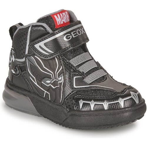 Geox Visoke superge J GRAYJAY BOY B Črna Slike
