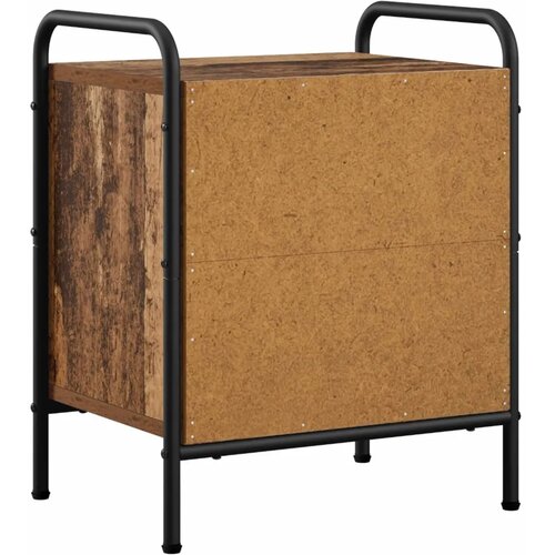  Noćni ormar Staro drvo 40 x 30 x 50 cm Konstruirano drvo - Staro drvo 1 Slike
