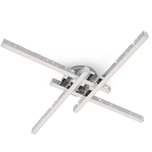 BRILO LED plafonski luster REY 4xLED/5W/230V sjajni hrom Slike