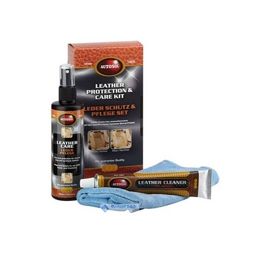 Autosol Set za poliranje i održavanje kože LEATHER PROT&amp;amp;CARE KIT Slike