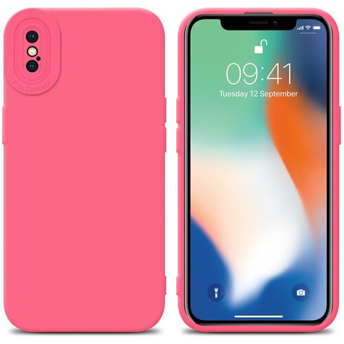 Cadorabo Ohi&scaron;je, združljiv z Apple v tekoči rdeči barvi - za&scaron;čitni pokrov iz fleksibilnega silikona TPU, (20596593) Cene