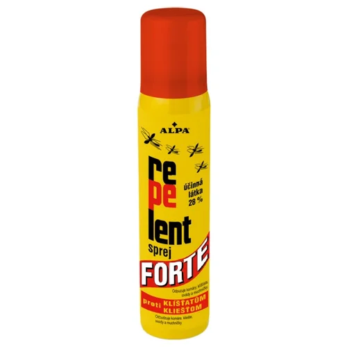 Alpa REPELLENT FORTE Sprej proti klopom in komarjem (90 ml)