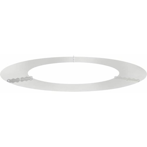  Pogodno za ravne drvene prstenove 5 pcs Srebrno &amp;Oslash;50 / 80 cm Slike