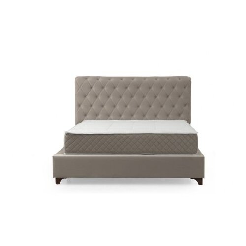 Hanah home deluxe set 160 x 200 beige (dvostruki dušek, baza i uzglavlje) Slike