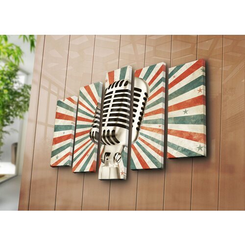 Wallity slika 5PATK-84, 70 x 105 cm, 5 delova Cene