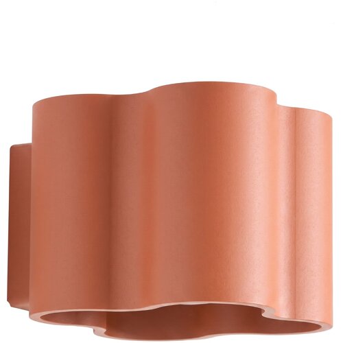 Sollux Lighting Stenska svetilka OVIO rdeča okra G9, (5000499323) Cene