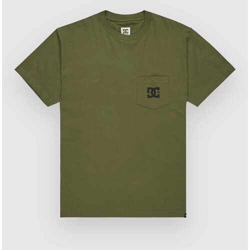 DC Star Pocket T-shirt bronze green Cene
