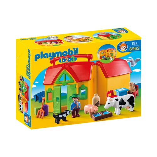 Playmobil 6962 - 1.2.3 - Moja kmetija za na pot Cene