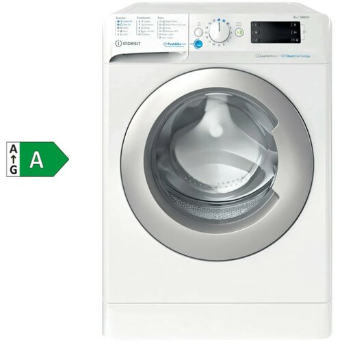 Indesit mašina za pranje veša BWE 81496XWSV EE + poklon vaučer u vrednosti 1500 dinara Slike