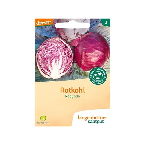 Bingenheimer Saatgut rdeče zelje "Rodynda" Cene