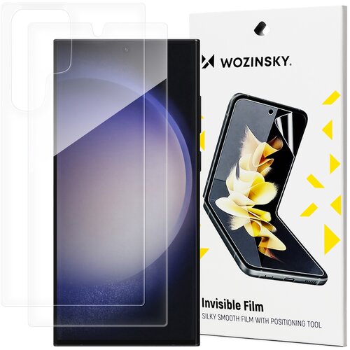 Wozinsky Zaščitna folija za ekran Samsung Galaxy S23 Ultra Invisible Film, (21831563) Cene