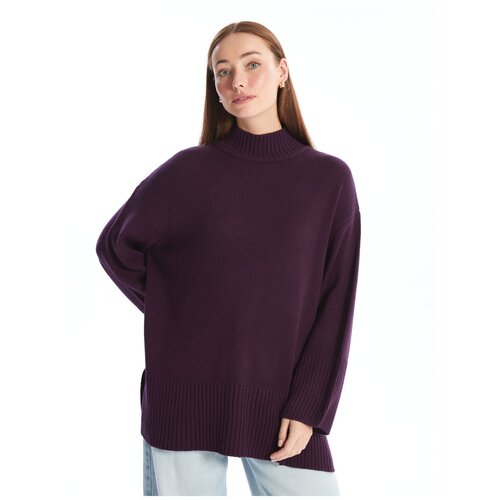 LC Waikiki women's Half Turtleneck Oversize Knitwear Sweater Cene