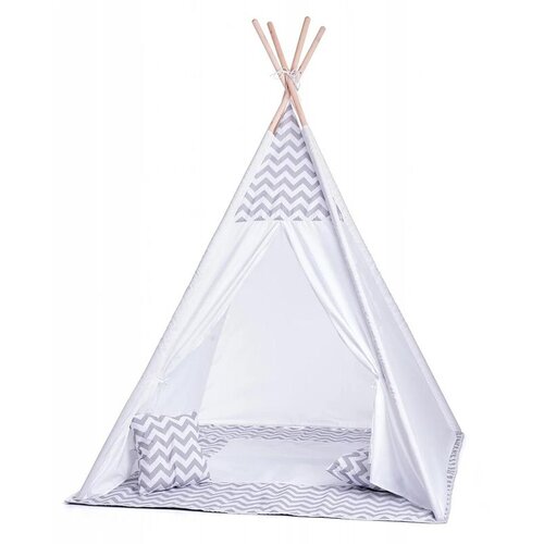 Molarem Home Dječji tipi &scaron;ator TEEPEE TENT 124x124x170 cm s prostirkom i 2 jastuka Cijene