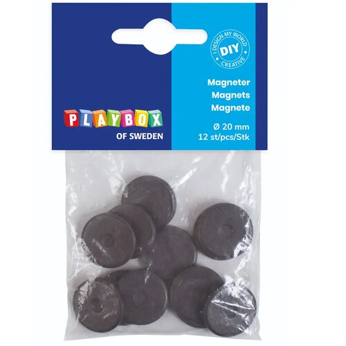 Playbox PlayBox: Set magnetov 20mm, 12 kosov Cene