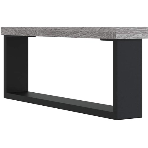  Komoda sivog hrasta sonome 101,5x35x70 cm od konstruiranog drva Slike