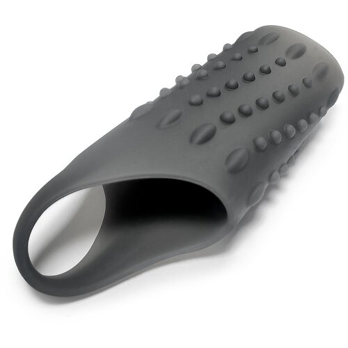 SuperLove Ultra Thin Liquid Silicone Open Penis Sleeve Dotted Slike