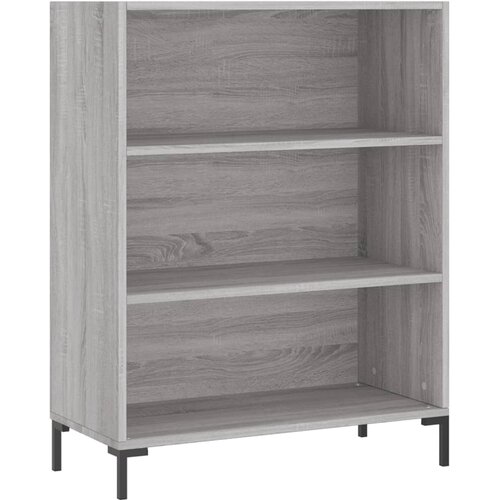 Visoka komoda siva sonome 69,5x34x180 cm od konstruiranog drva Slike